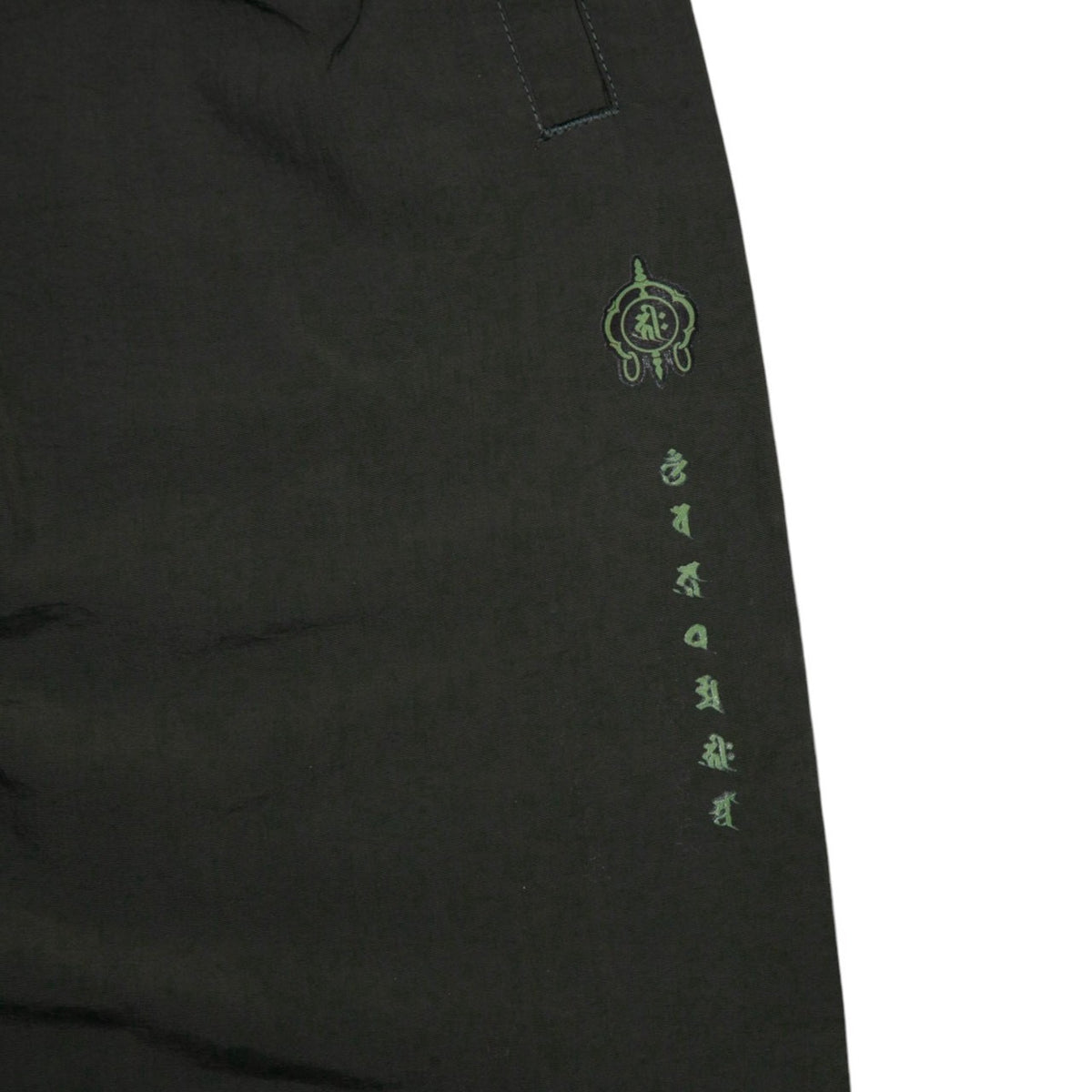 Senju Kannon NYLON PANTS [OLIVE]