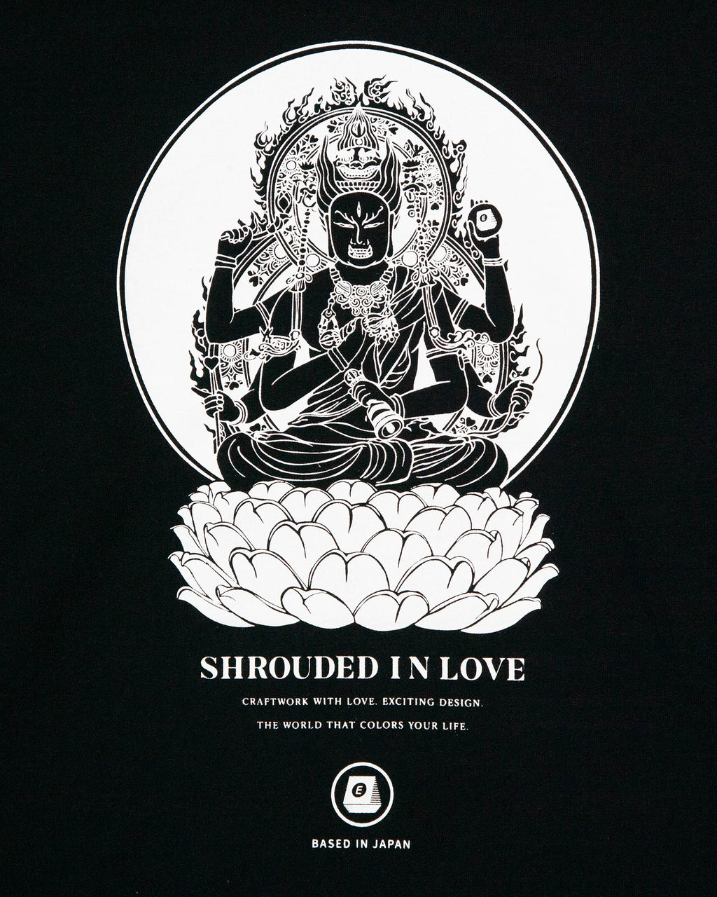 愛染明王 L/S【BLACK】