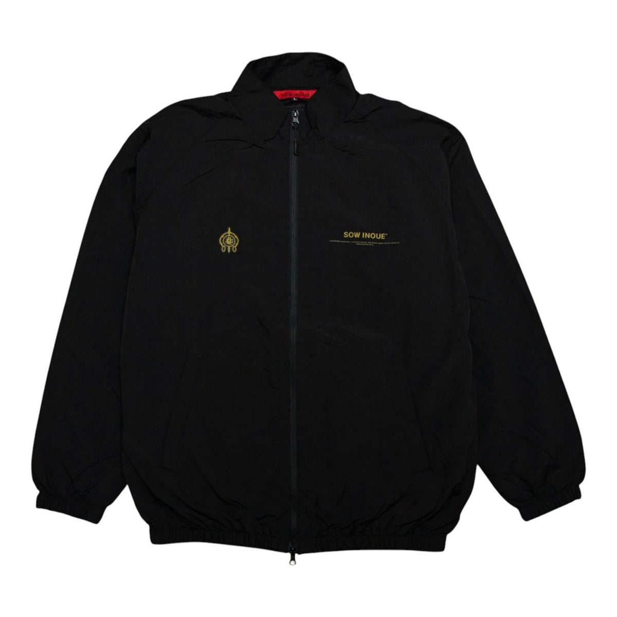Senju Kannon NYLON JACKET [BLACK]