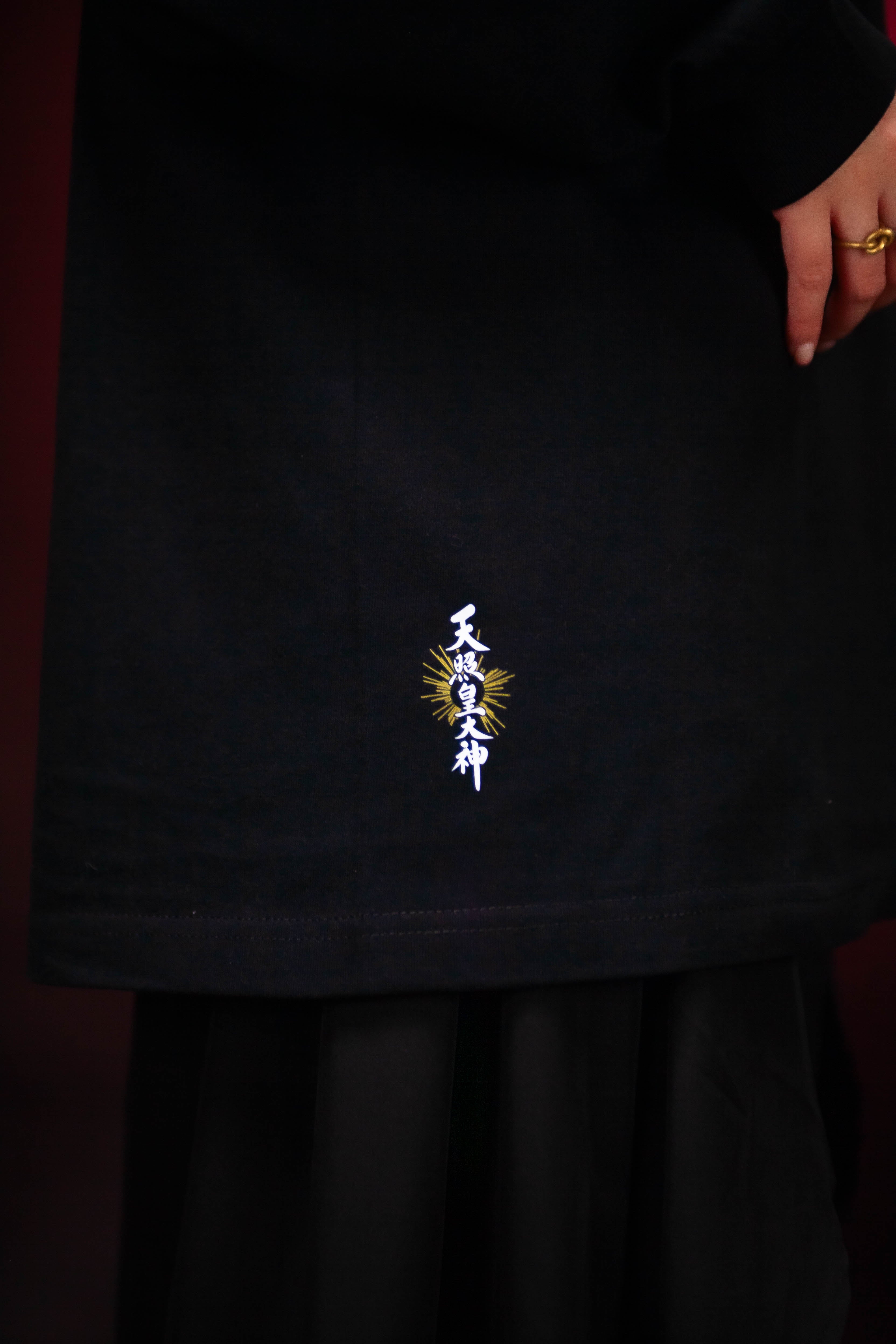 天照大御神 TEE [BLACK]