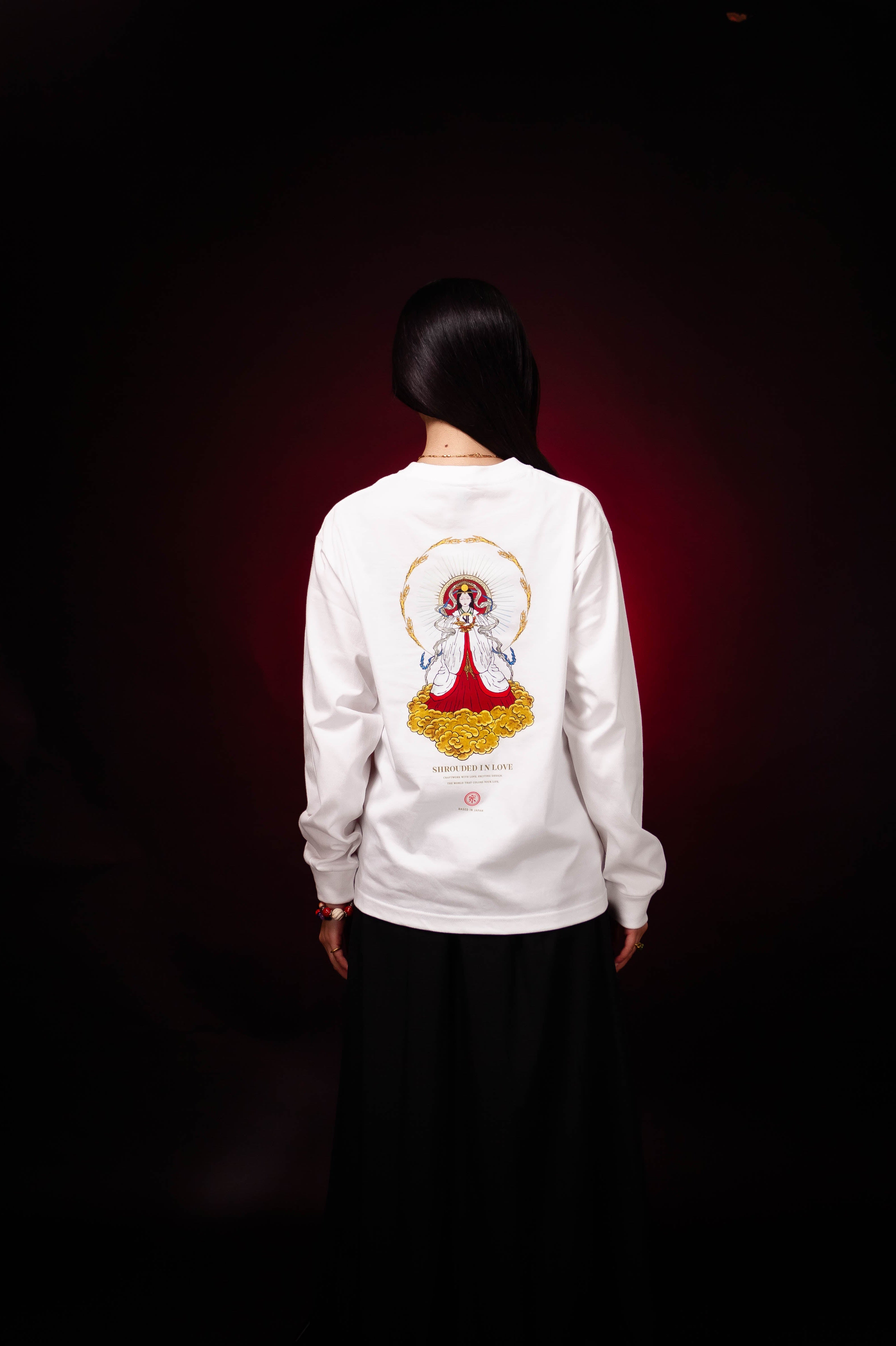 天照大御神 L/S [WHITE]