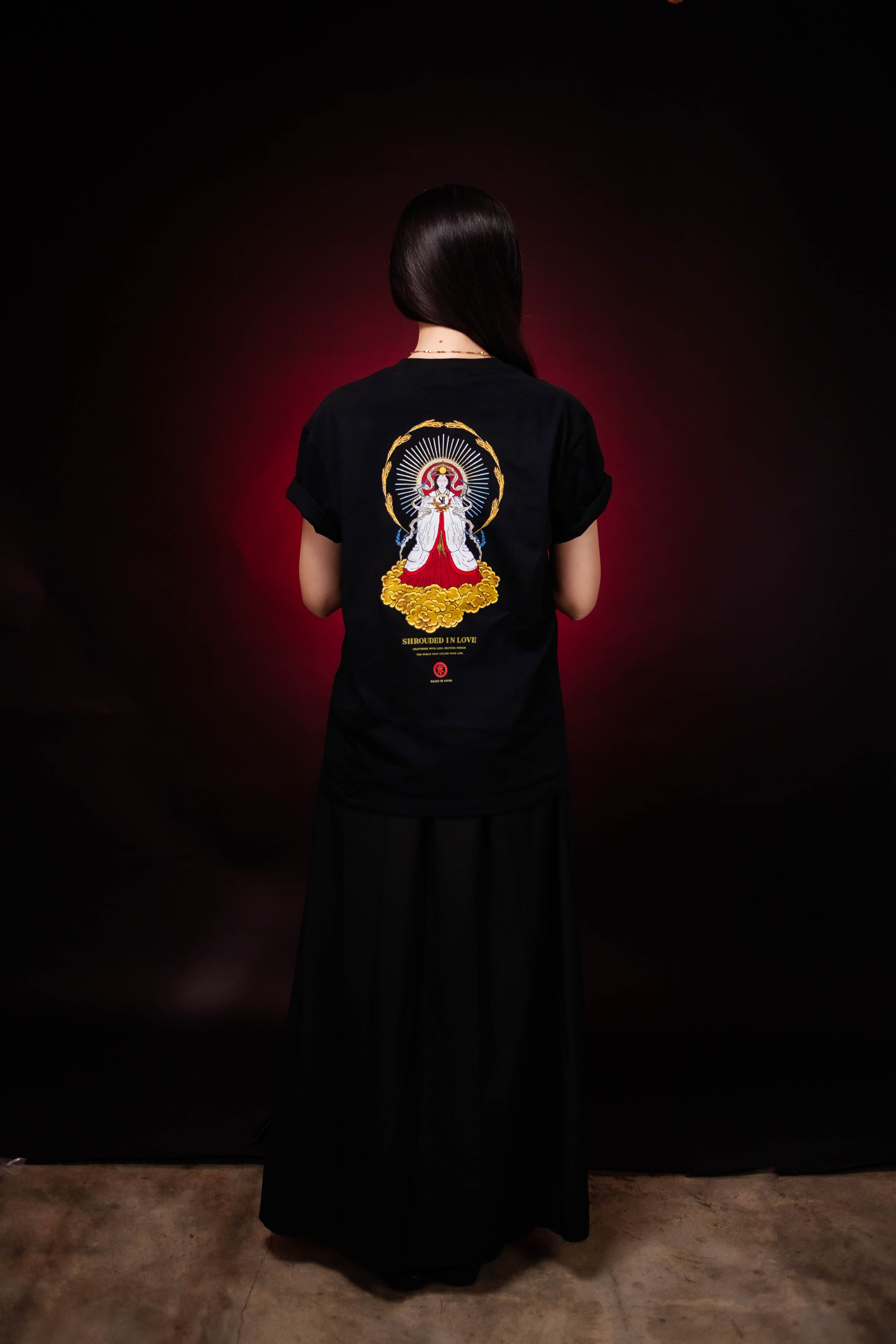 天照大御神 TEE [BLACK]