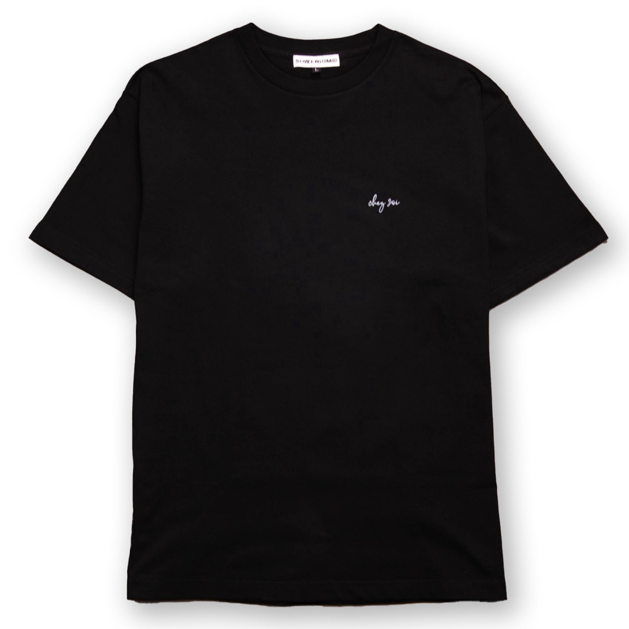 CHEZ SOI TEE #2 [BLACK]