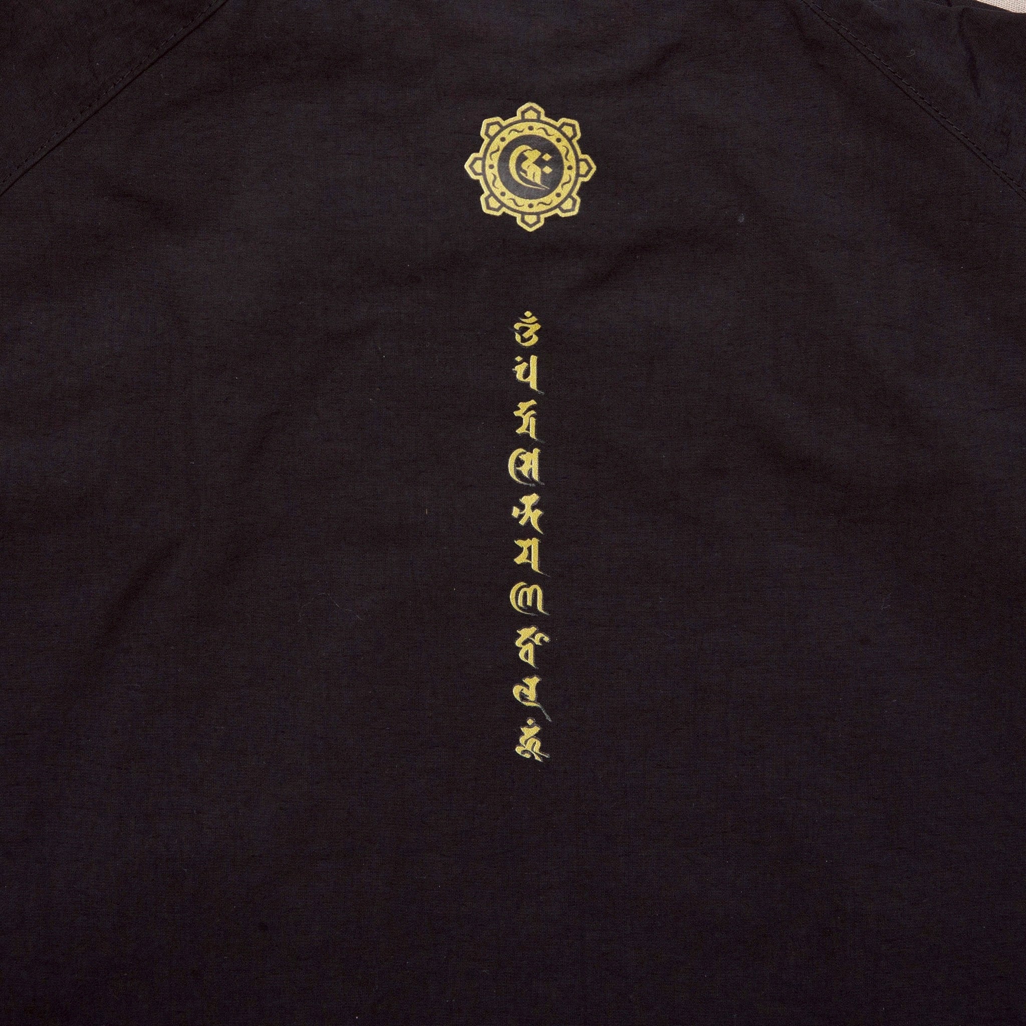 如意輪観音 NYLONJACKET [BLACK]