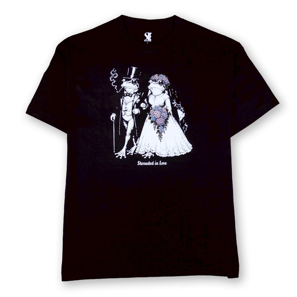 T-shirt grenouille mariage de juin [NOIR] Édition limitée en ligne