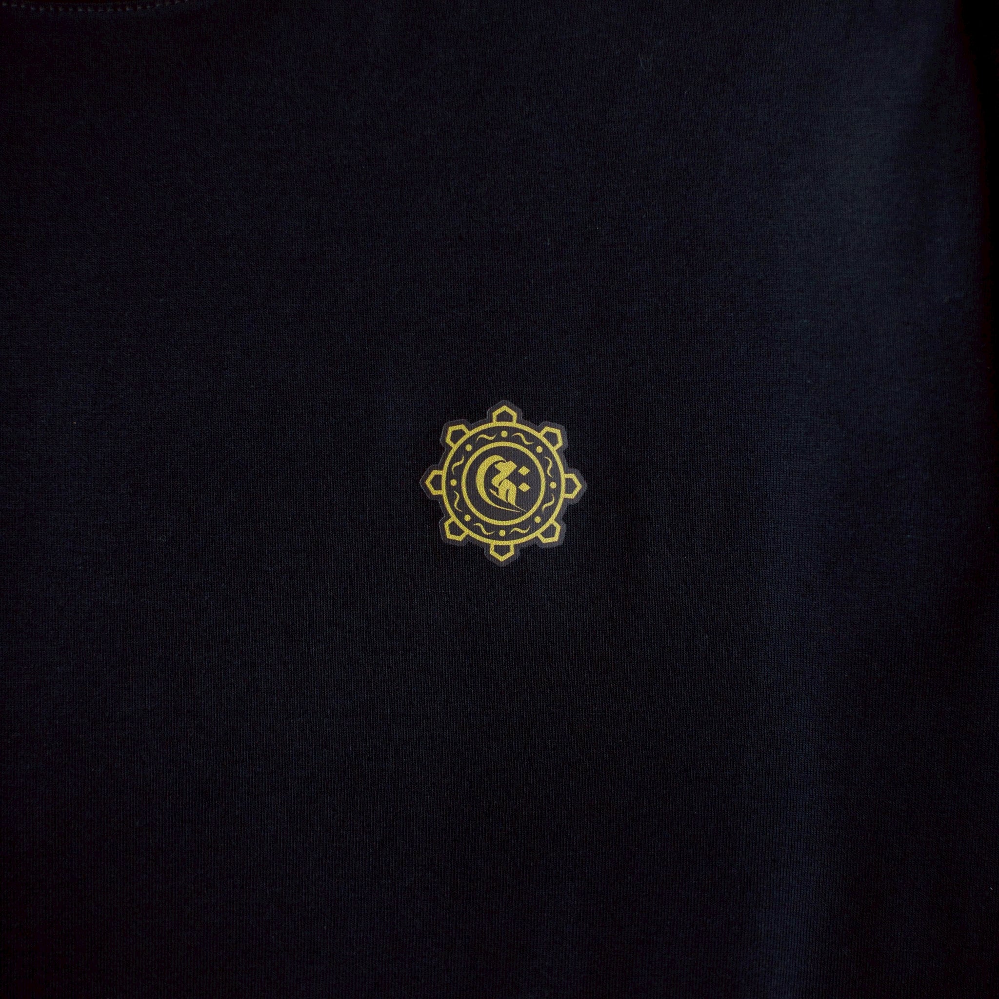 如意輪観音 BOXSILHOUETTE TEE [BLACK]