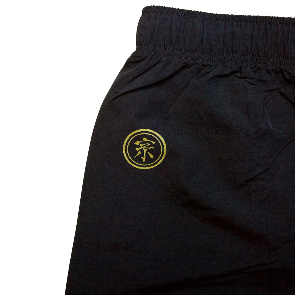 如意輪観音 NYLON PANTS [BLACK]
