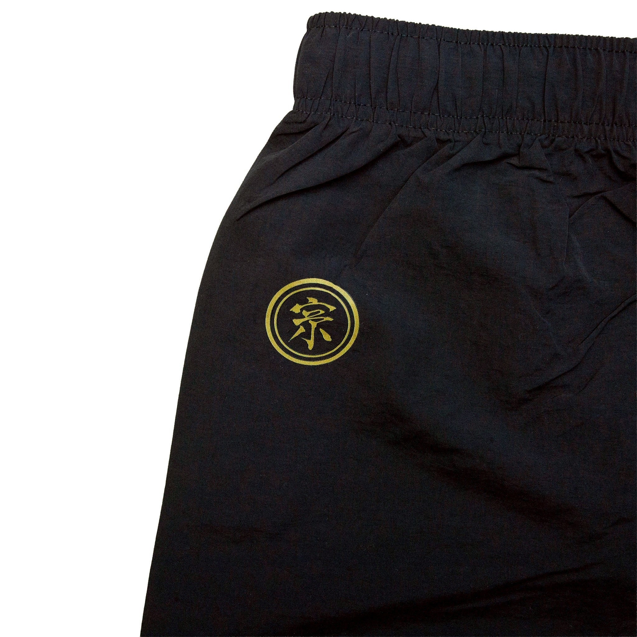 如意輪観音 NYLON PANTS [BLACK]