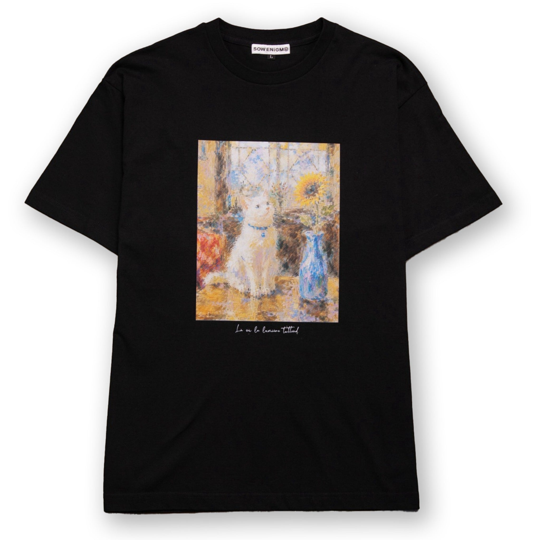 CHEZ SOI TEE [BLACK]