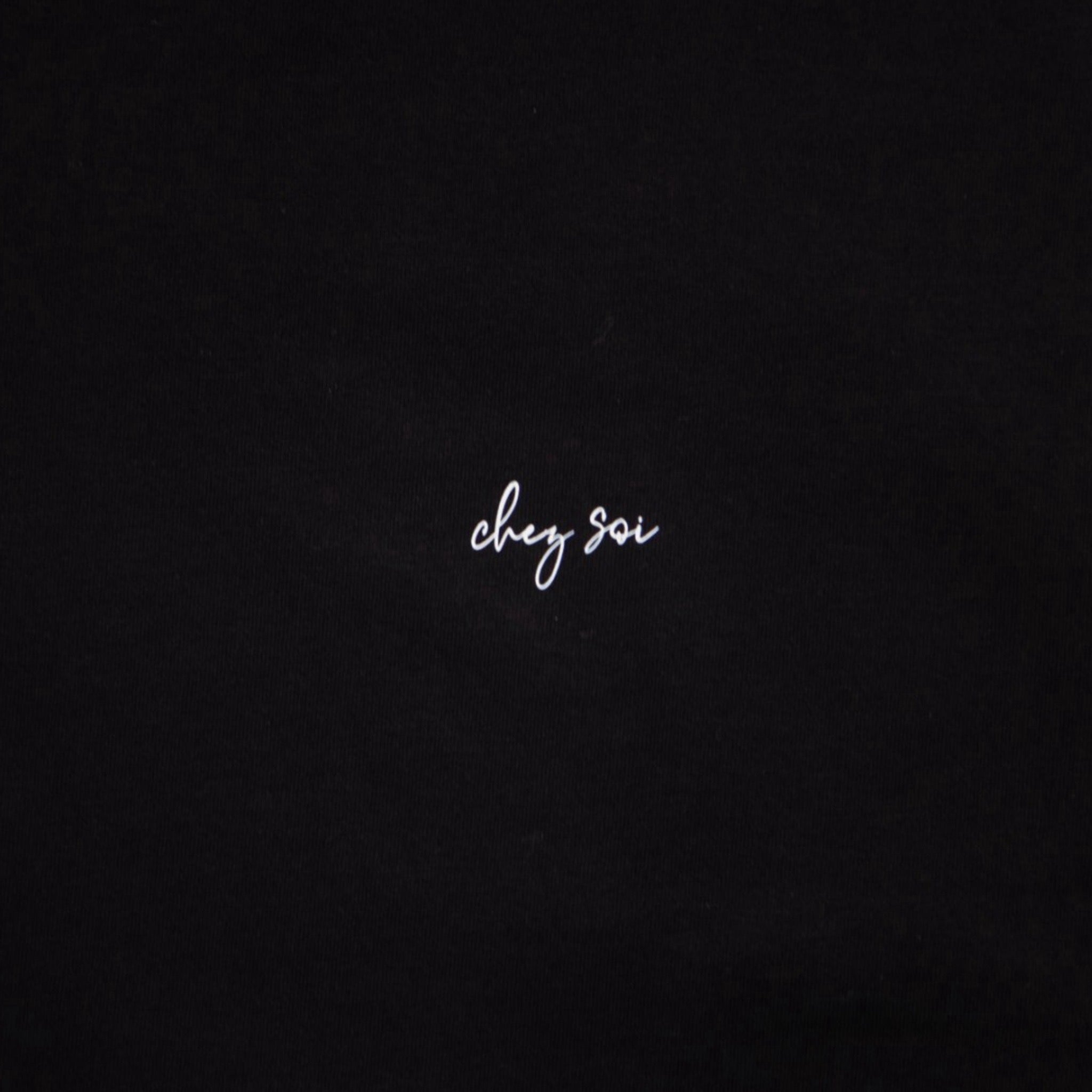 CHEZ SOI TEE #2 [BLACK]