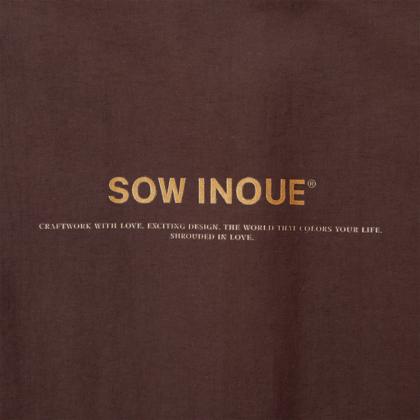 如意輪観音 NYLONJACKET [CHOCOLATE]