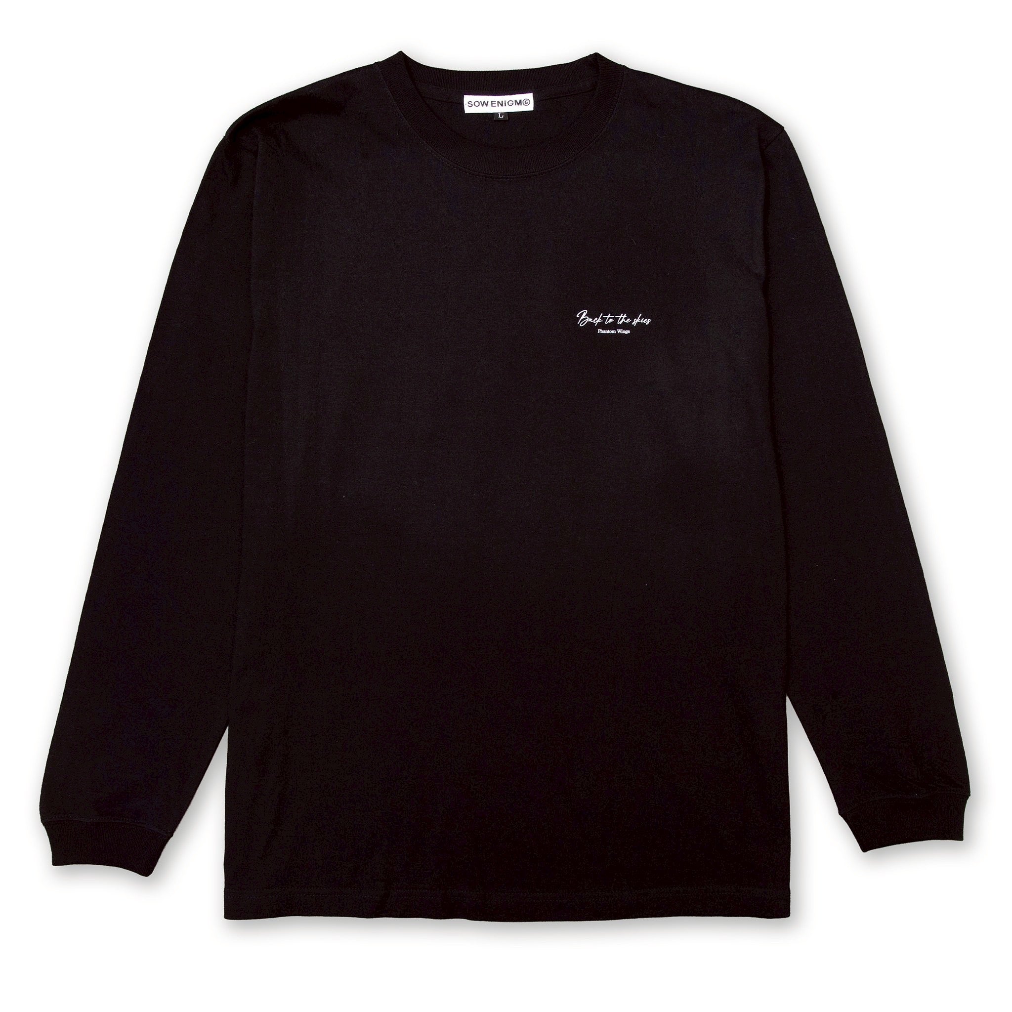震電　L/S【BLACK】