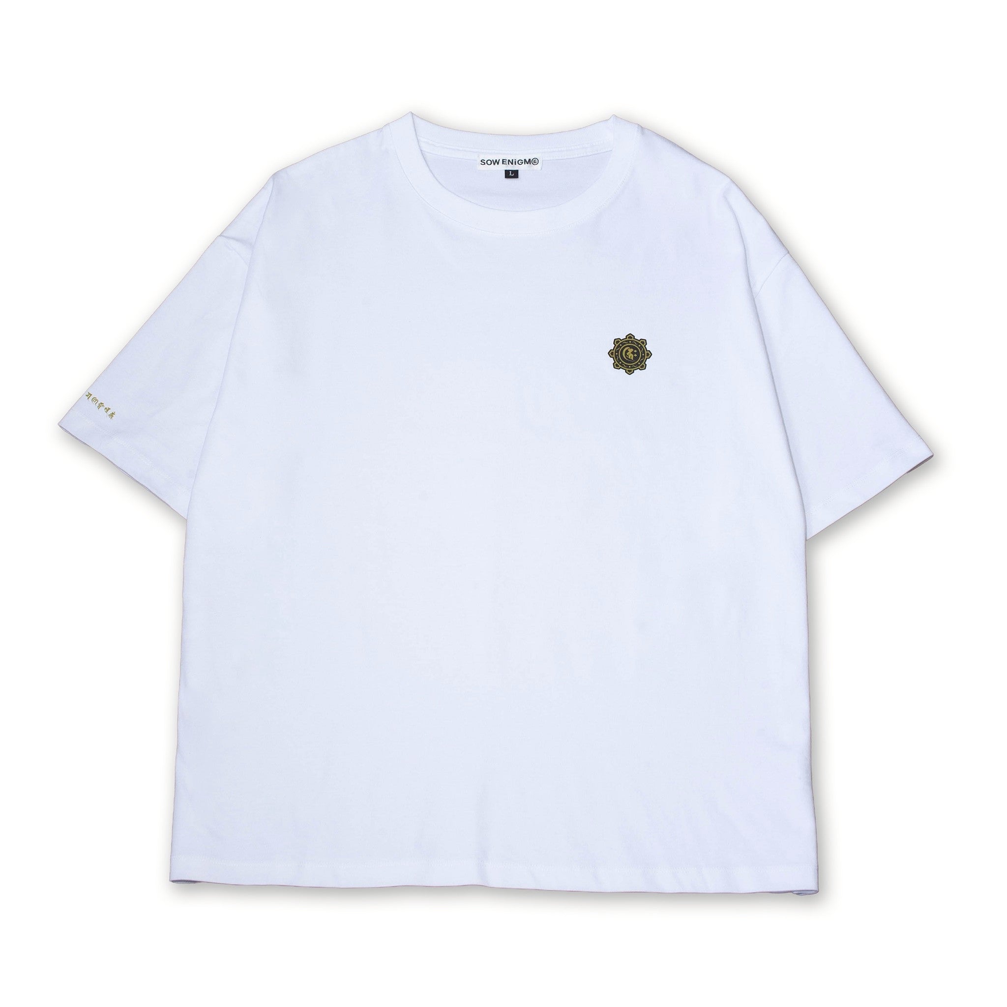 如意輪観音 BOXSILHOUETTE  TEE [WHITE]