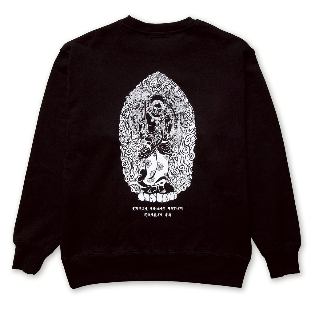 不動明王 CREWNECK 【BLACK】