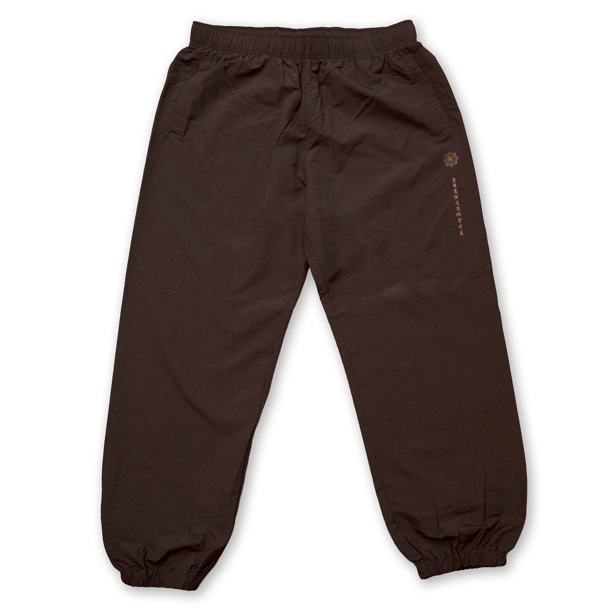 如意輪観音 NYLON PANTS [CHOCOLATE]