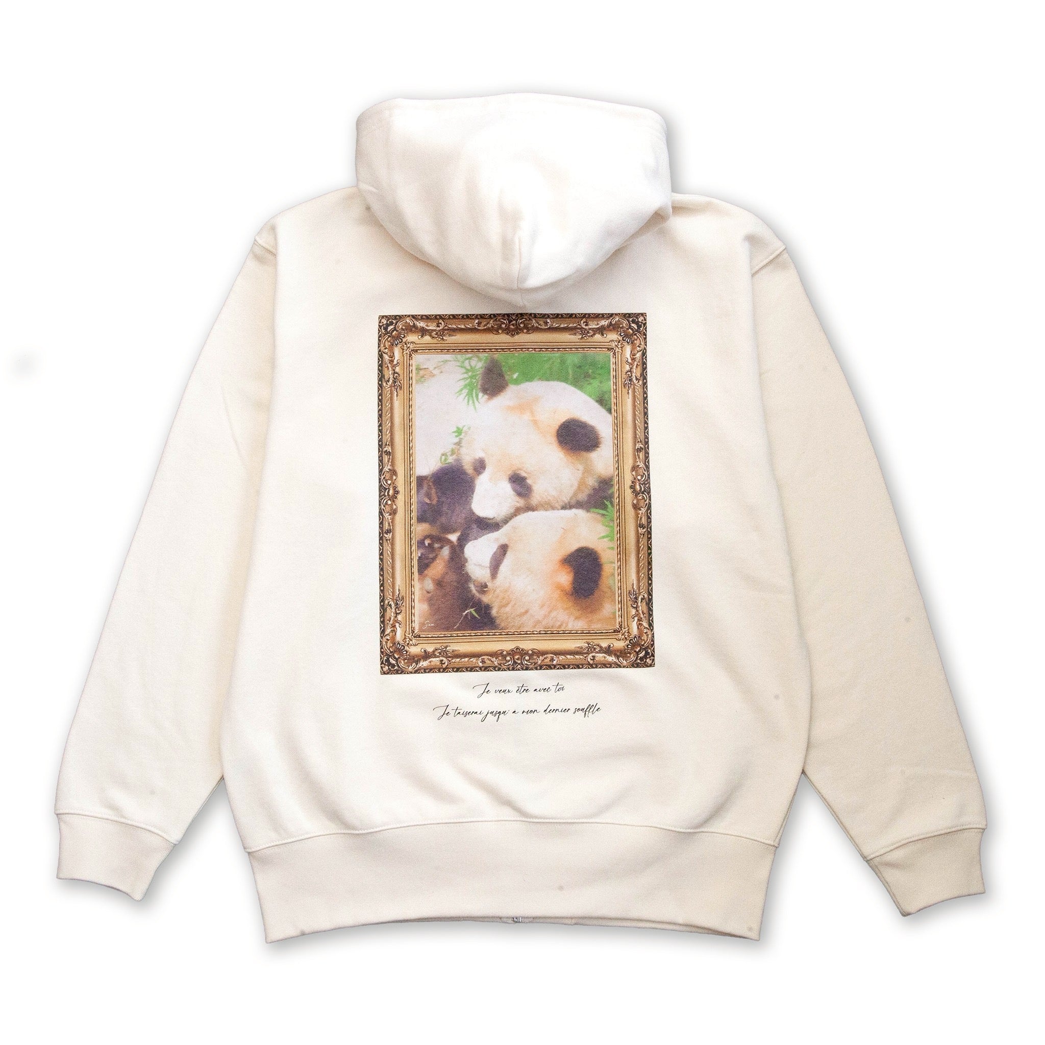 GIFT OF LOVE ZIPHOODIE [NATURAL]