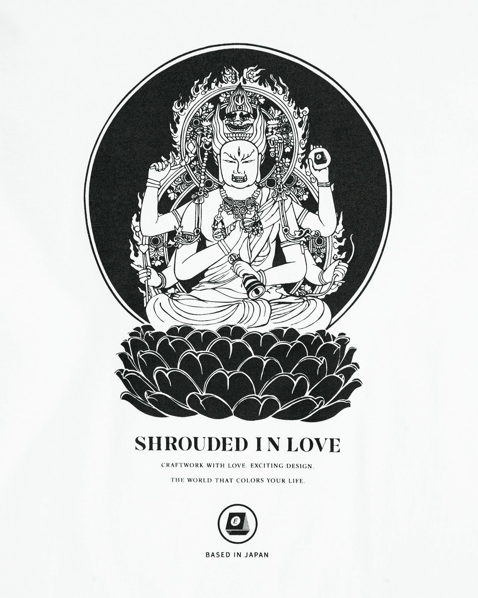 愛染明王 L/S【WHITE】