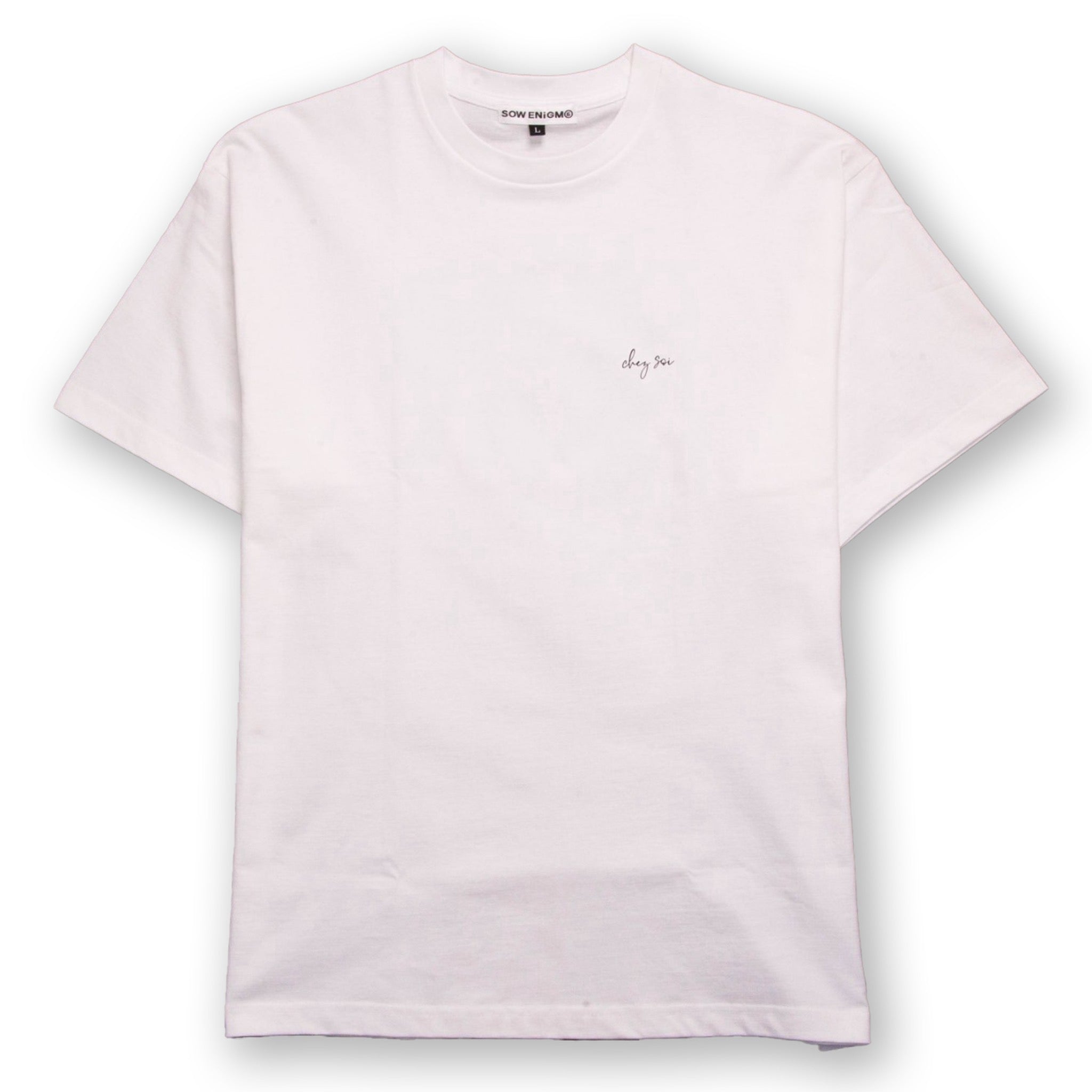 CHEZ SOI TEE #2 [WHITE]