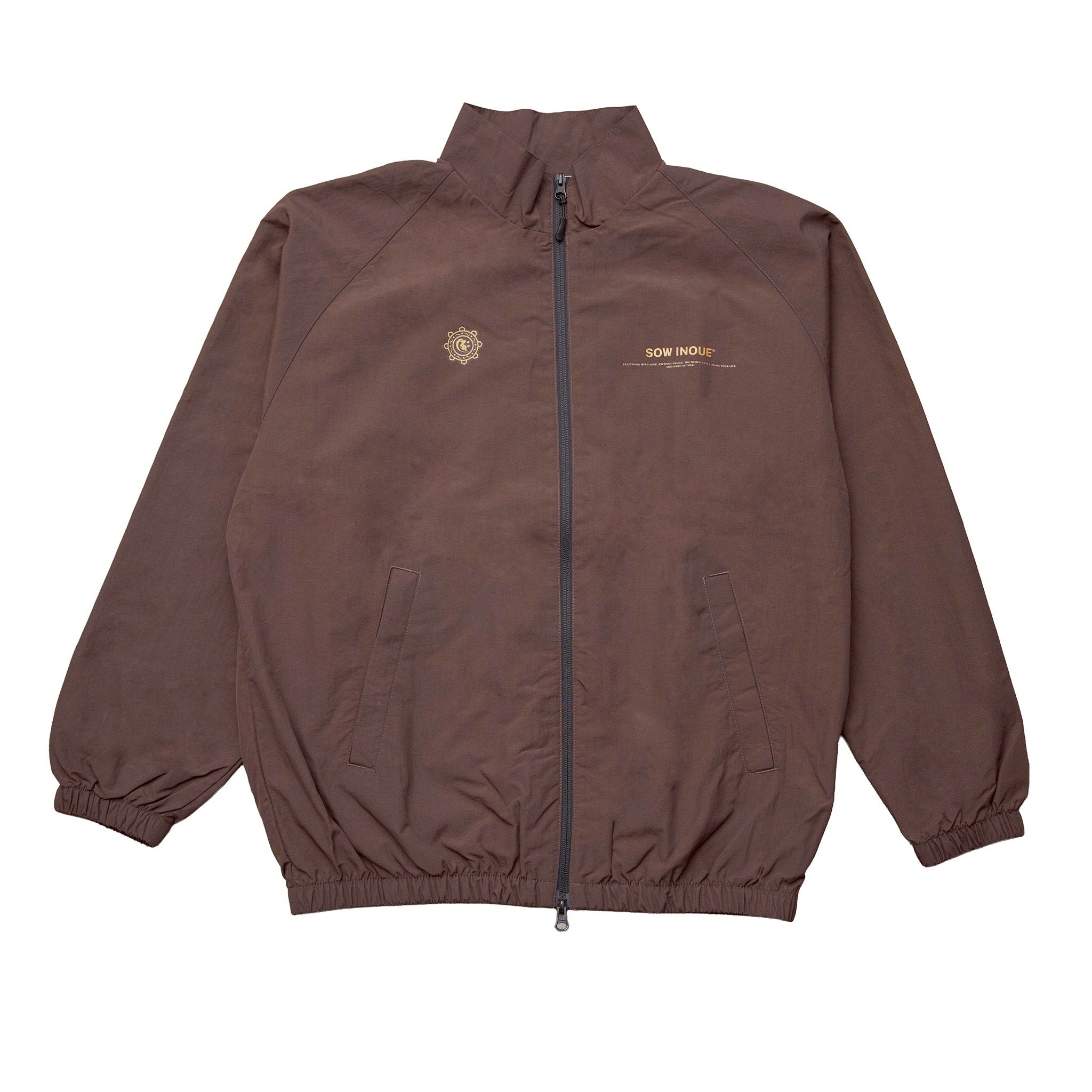 如意輪観音 NYLONJACKET [CHOCOLATE]