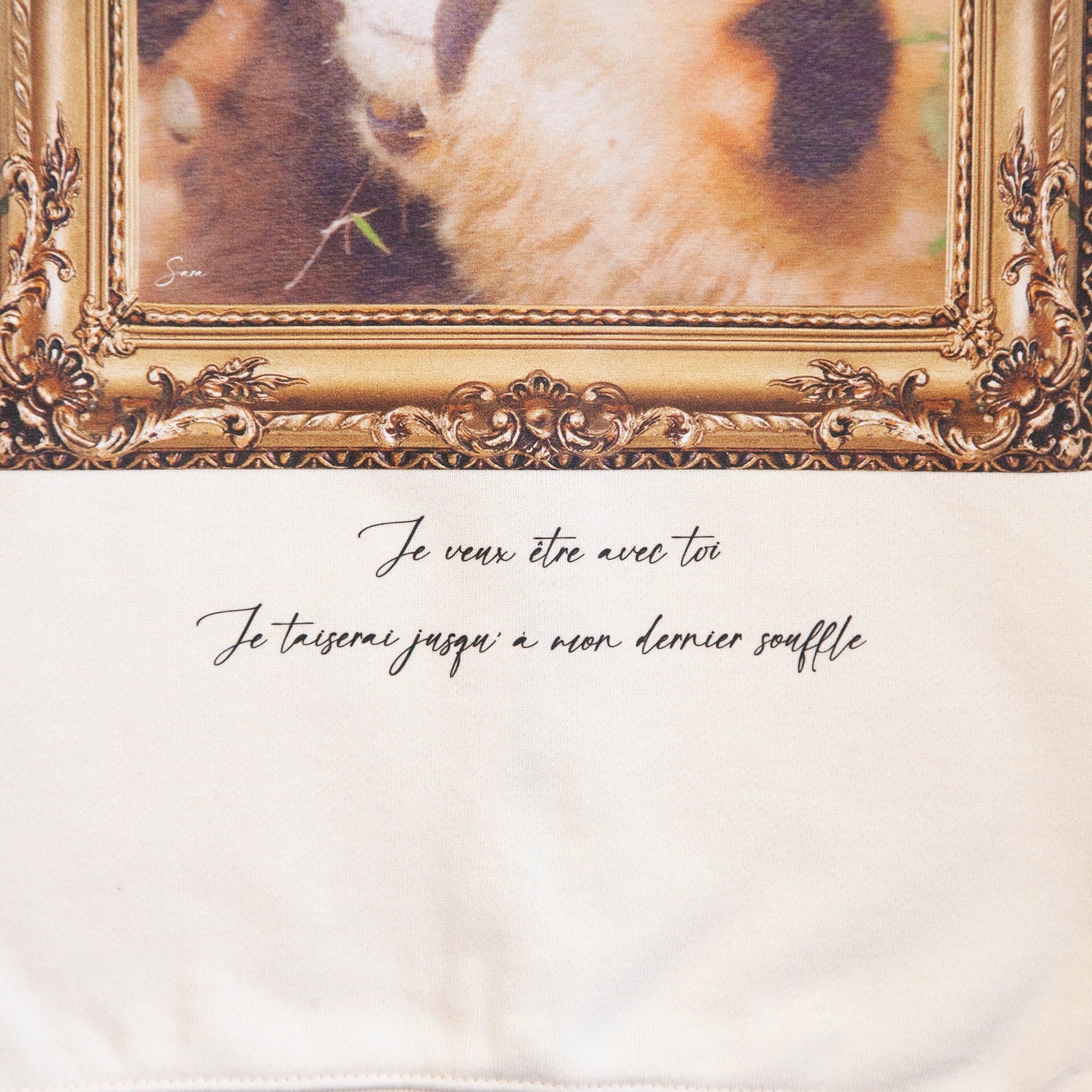 GIFT OF LOVE ZIPHOODIE [NATURAL]