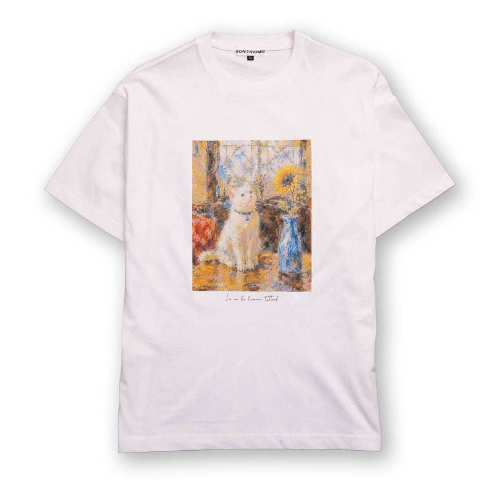 CHEZ SOI TEE [WHITE]