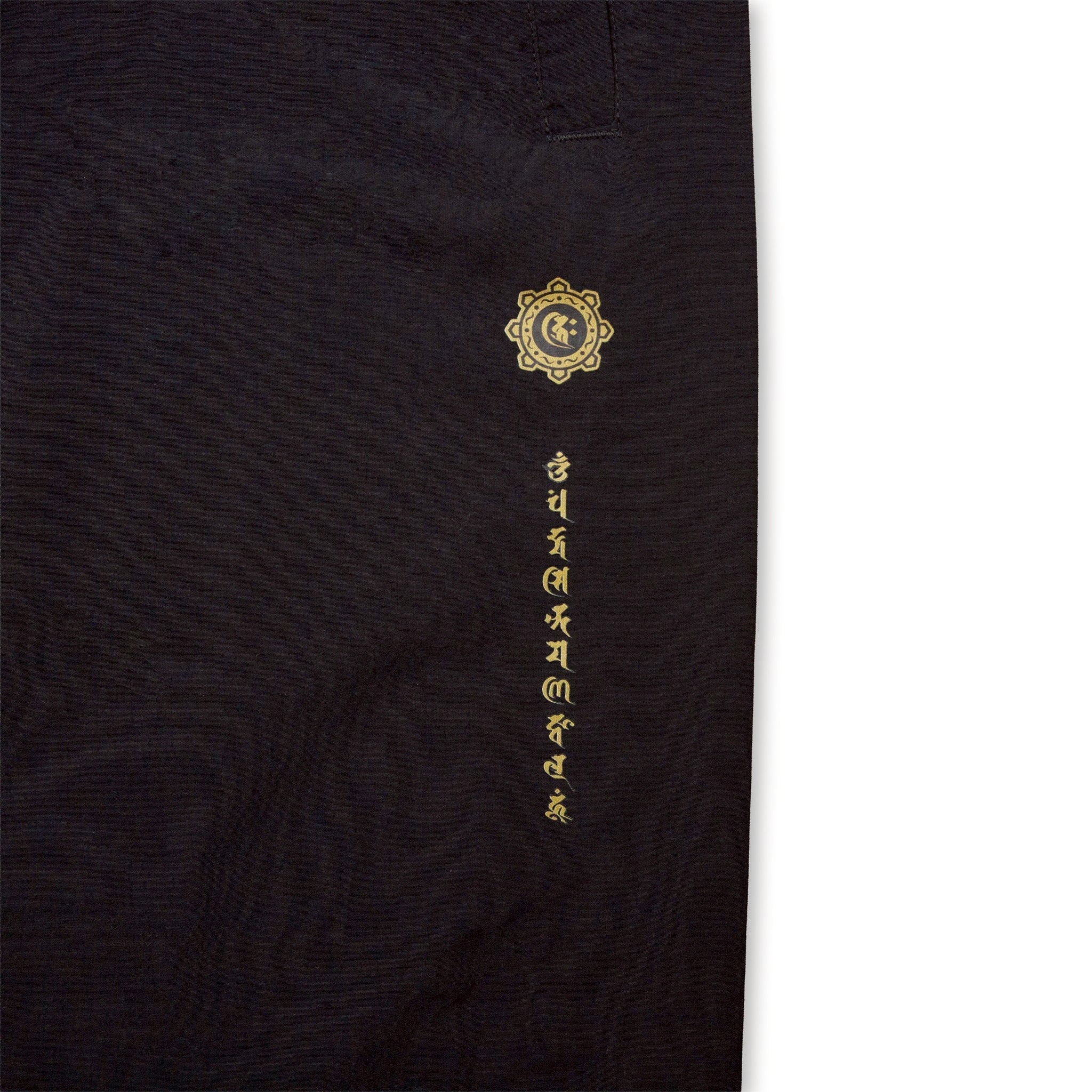 如意輪観音 NYLON PANTS [BLACK]
