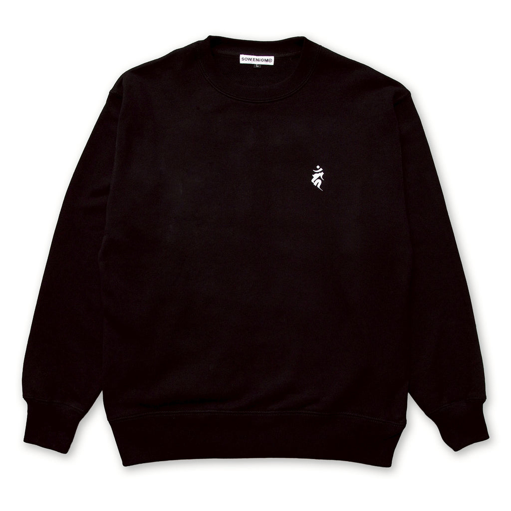 不動明王 CREWNECK 【BLACK】