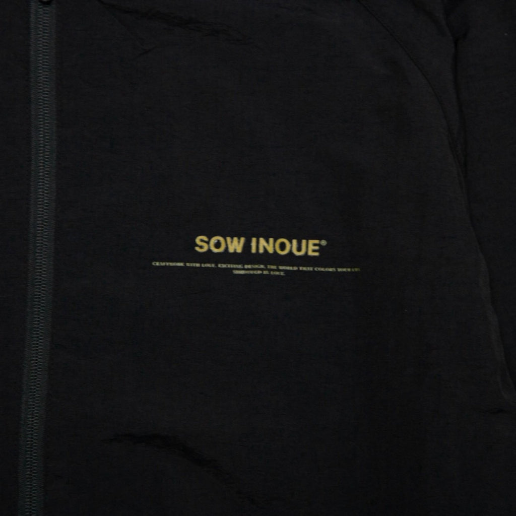 Senju Kannon NYLON JACKET [BLACK]