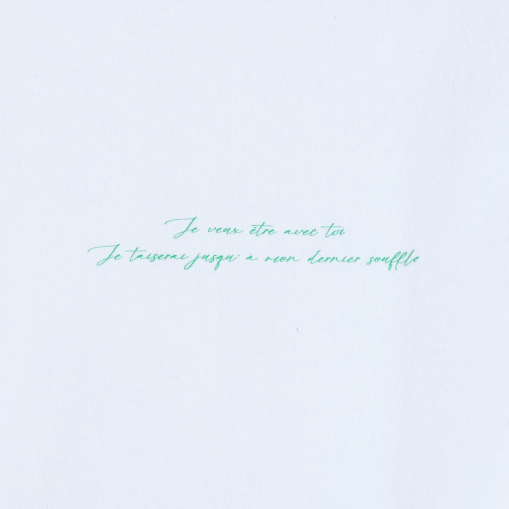 GIFT OF LOVE TEE[WHITE/GREEN]