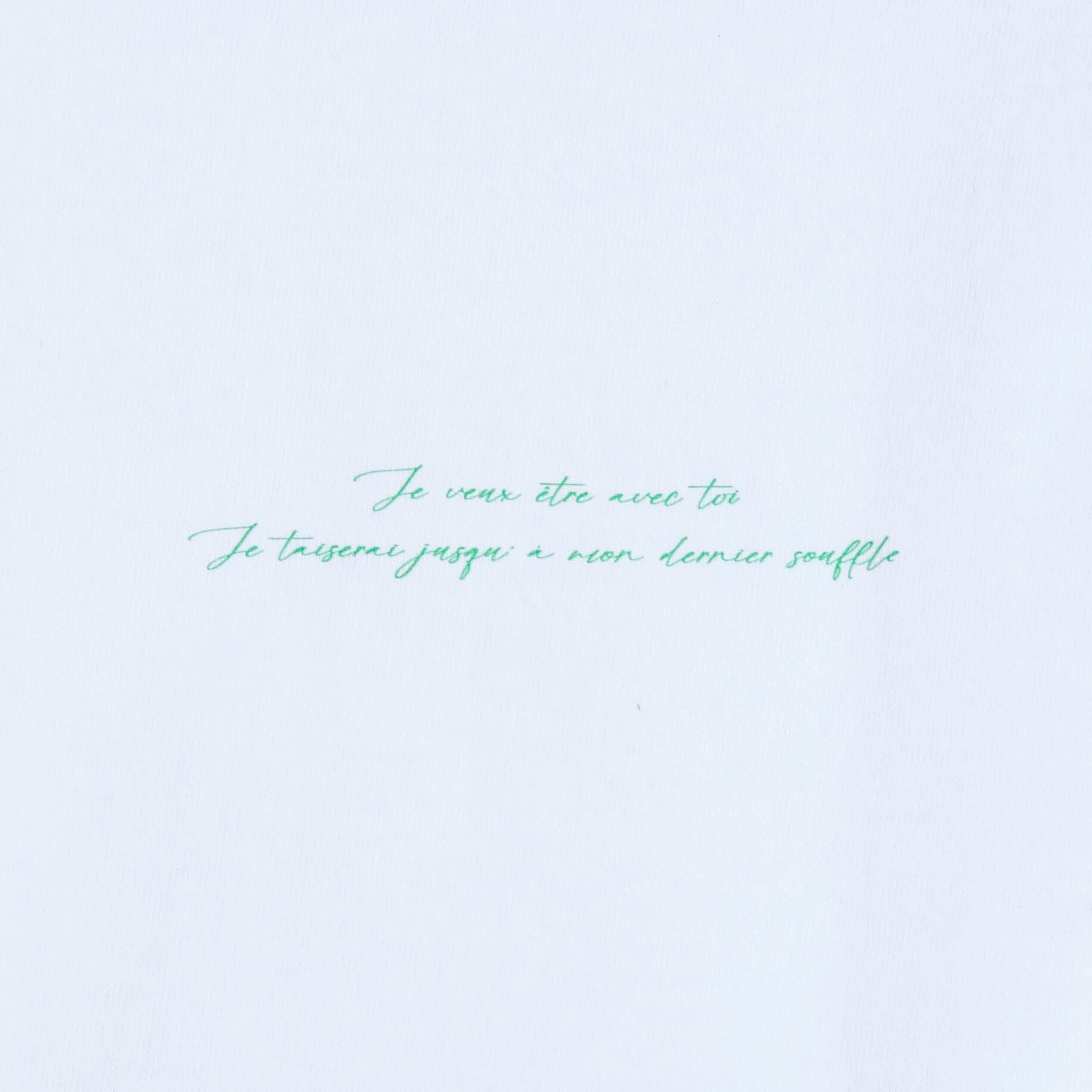 GIFT OF LOVE TEE[WHITE/GREEN]