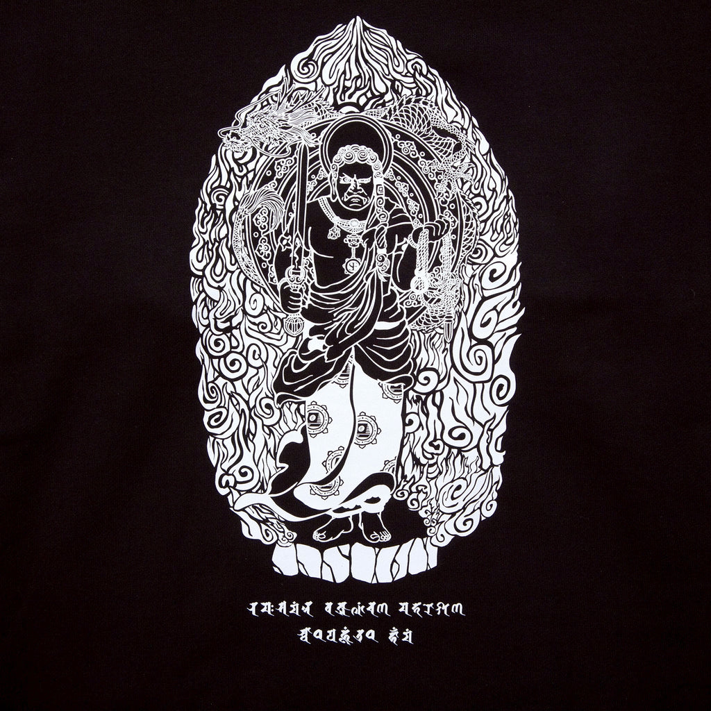 不動明王 CREWNECK 【BLACK】