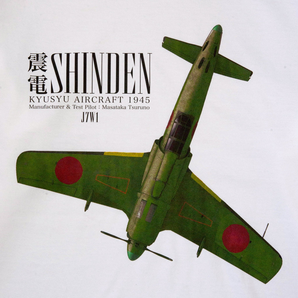 震電　L/S【WHITE】