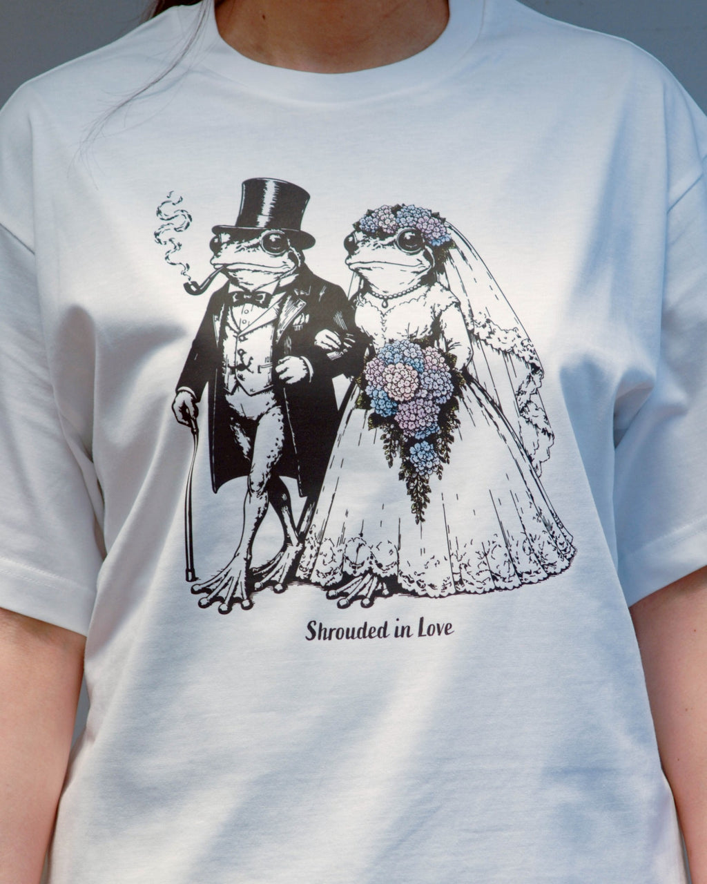 June Wedding Frog TEE [WHITE] オンラインストア限定