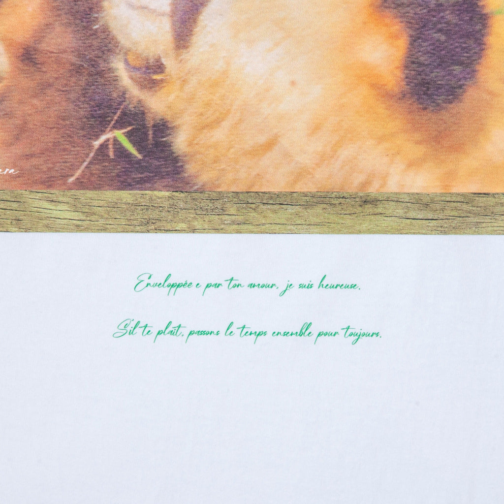 GIFT OF LOVE TEE[WHITE/GREEN]