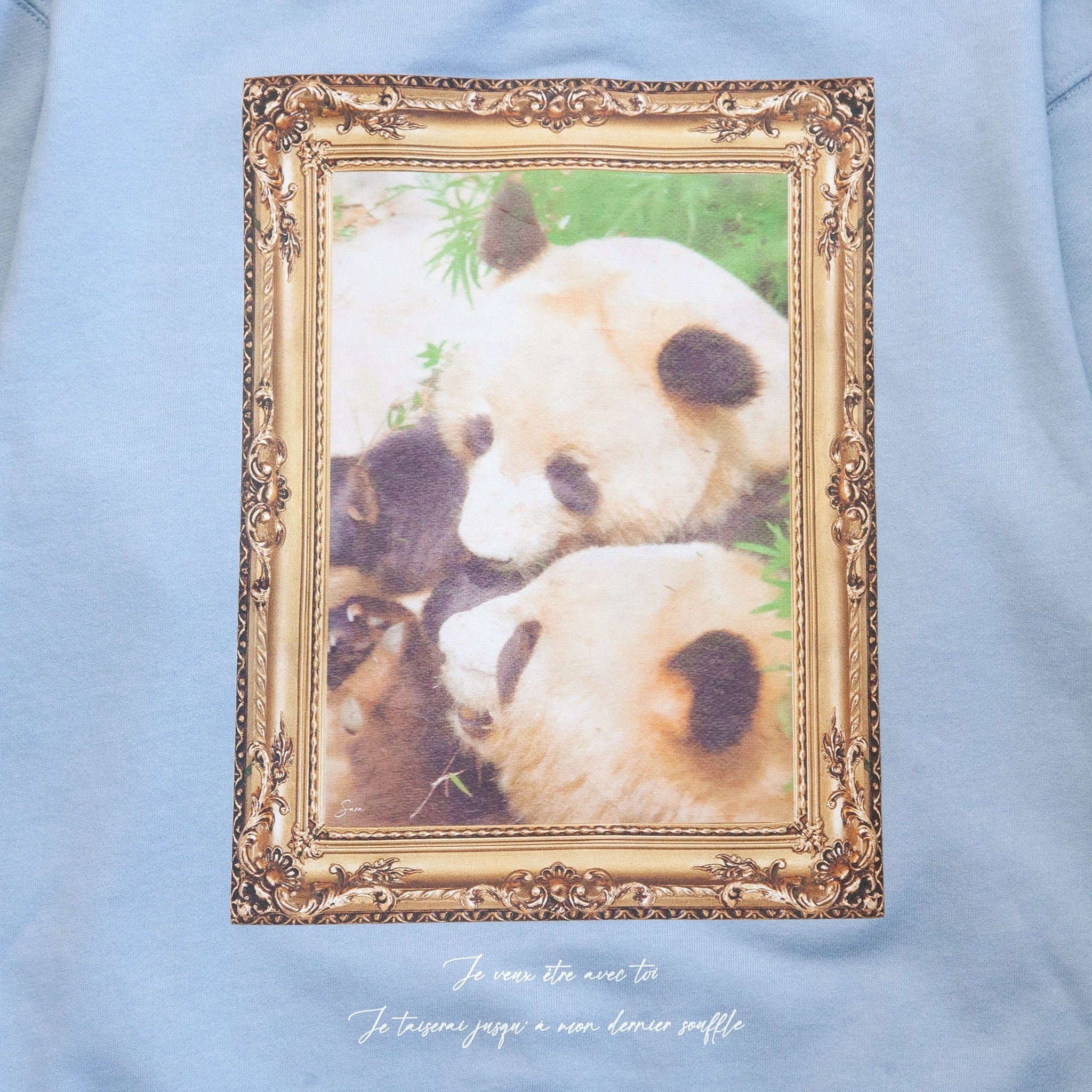 GIFT OF LOVE ZIPHOODIE [BLUE]