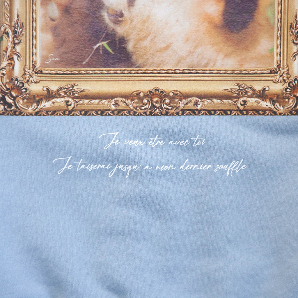 GIFT OF LOVE ZIPHOODIE [BLUE]