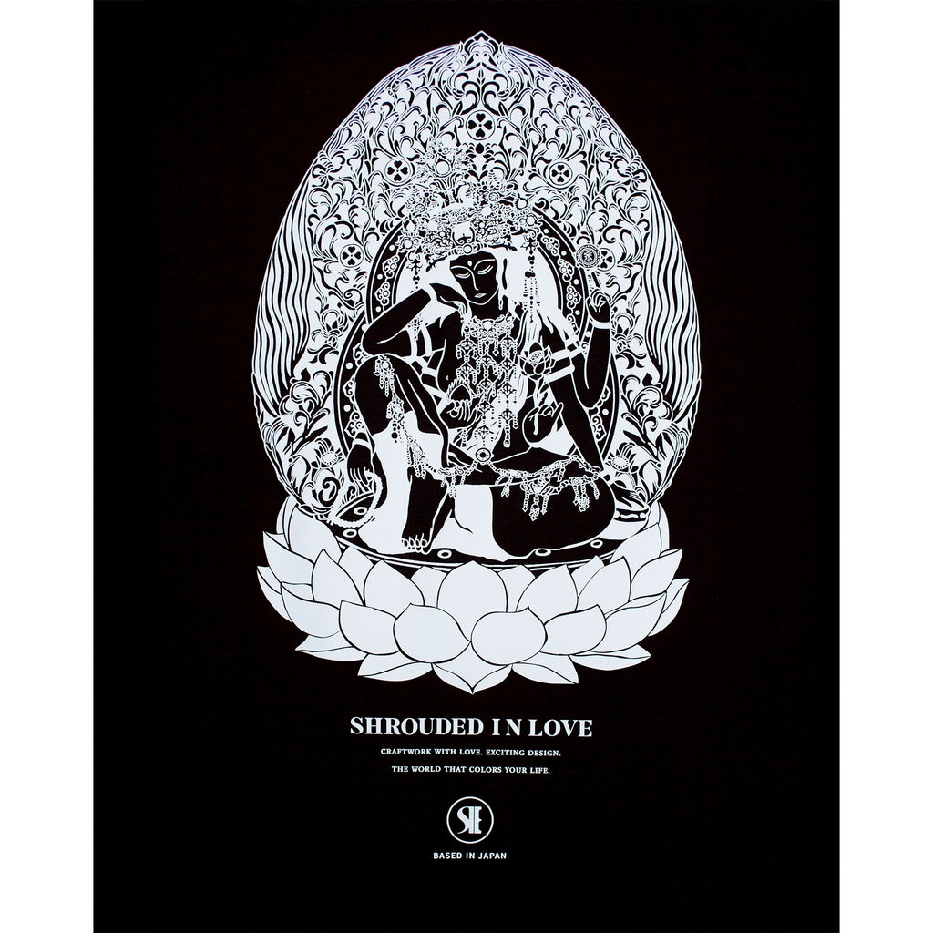 如意輪観音 TEE [BLACK]