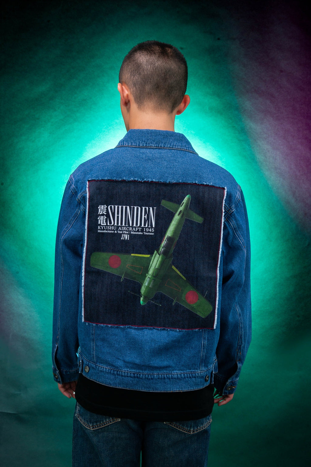 震電 DENIM JACKET [INDIGO]