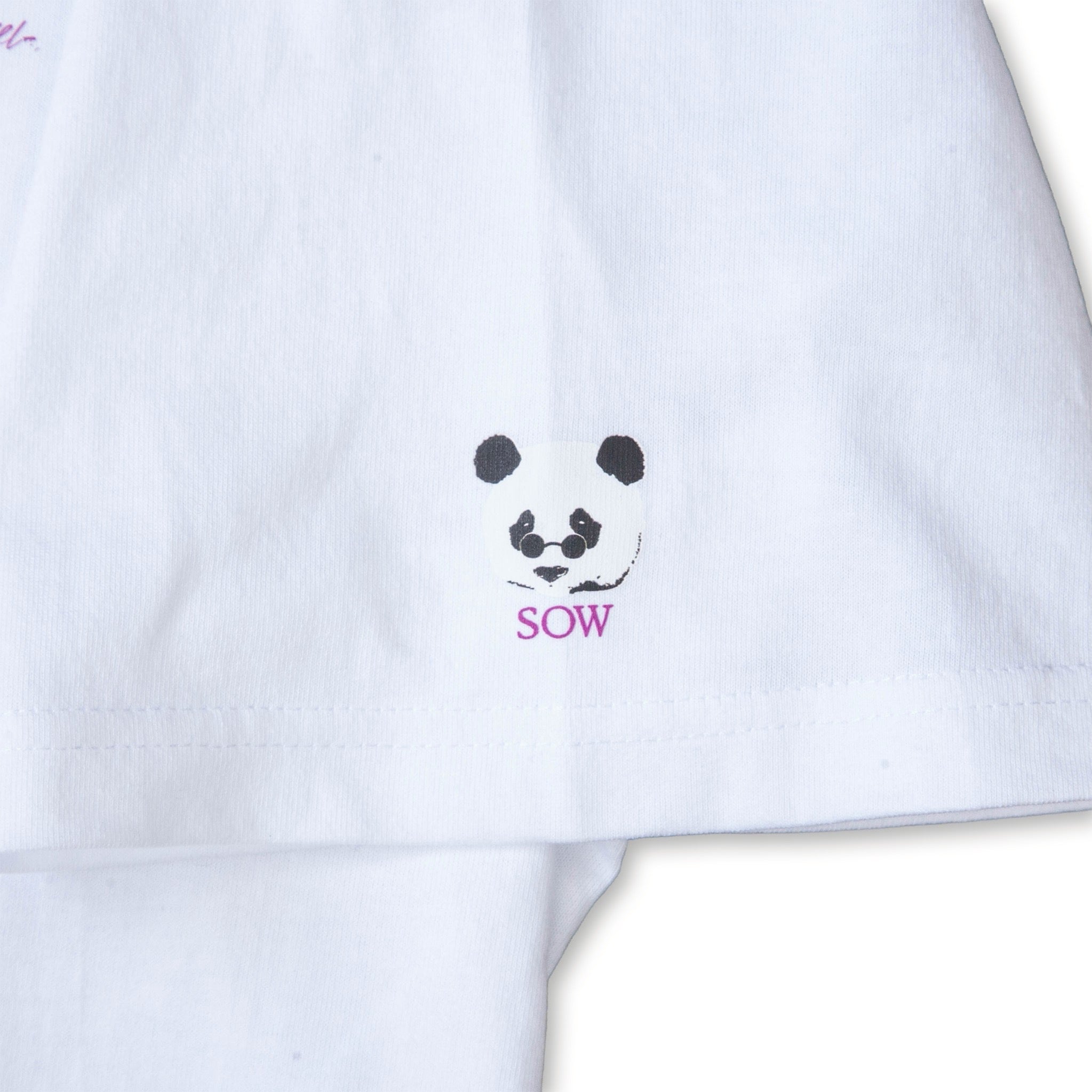 GIFT OF LOVE TEE[WHITE/PURPLE] – SOW INOUE ONLINE STORE