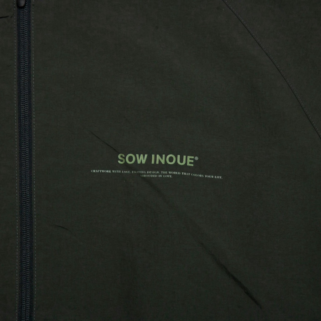 Senju Kannon NYLON JACKET [OLIVE]