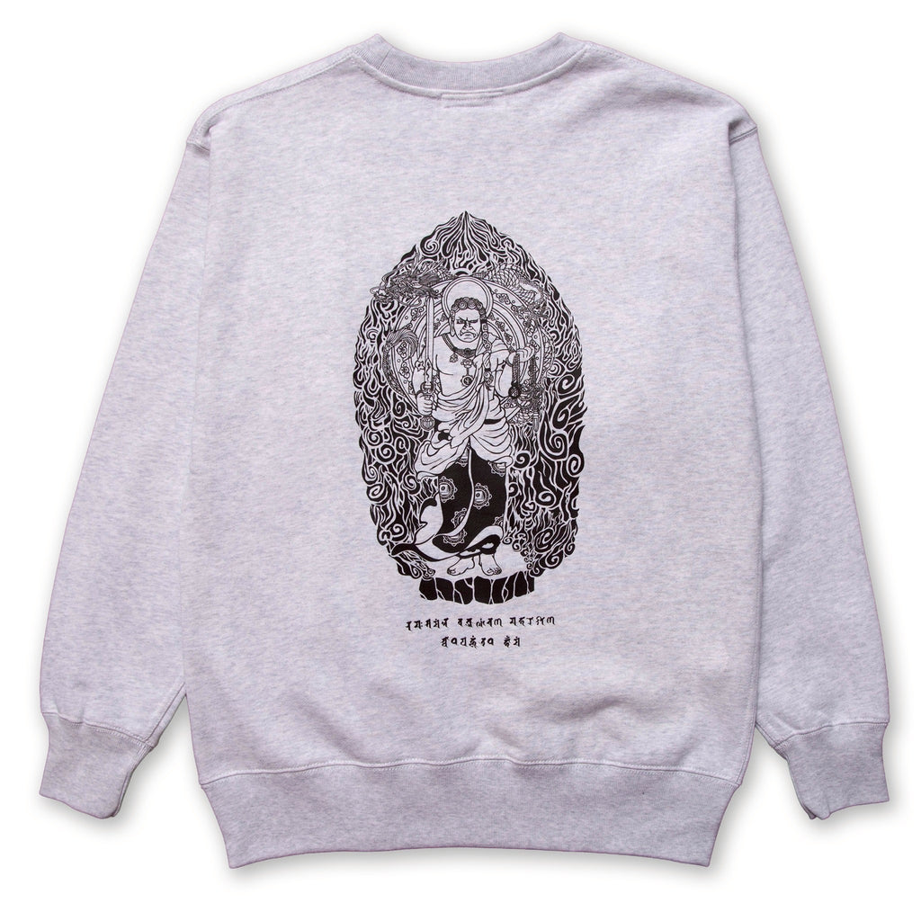 不動明王 CREWNECK 【ASH】