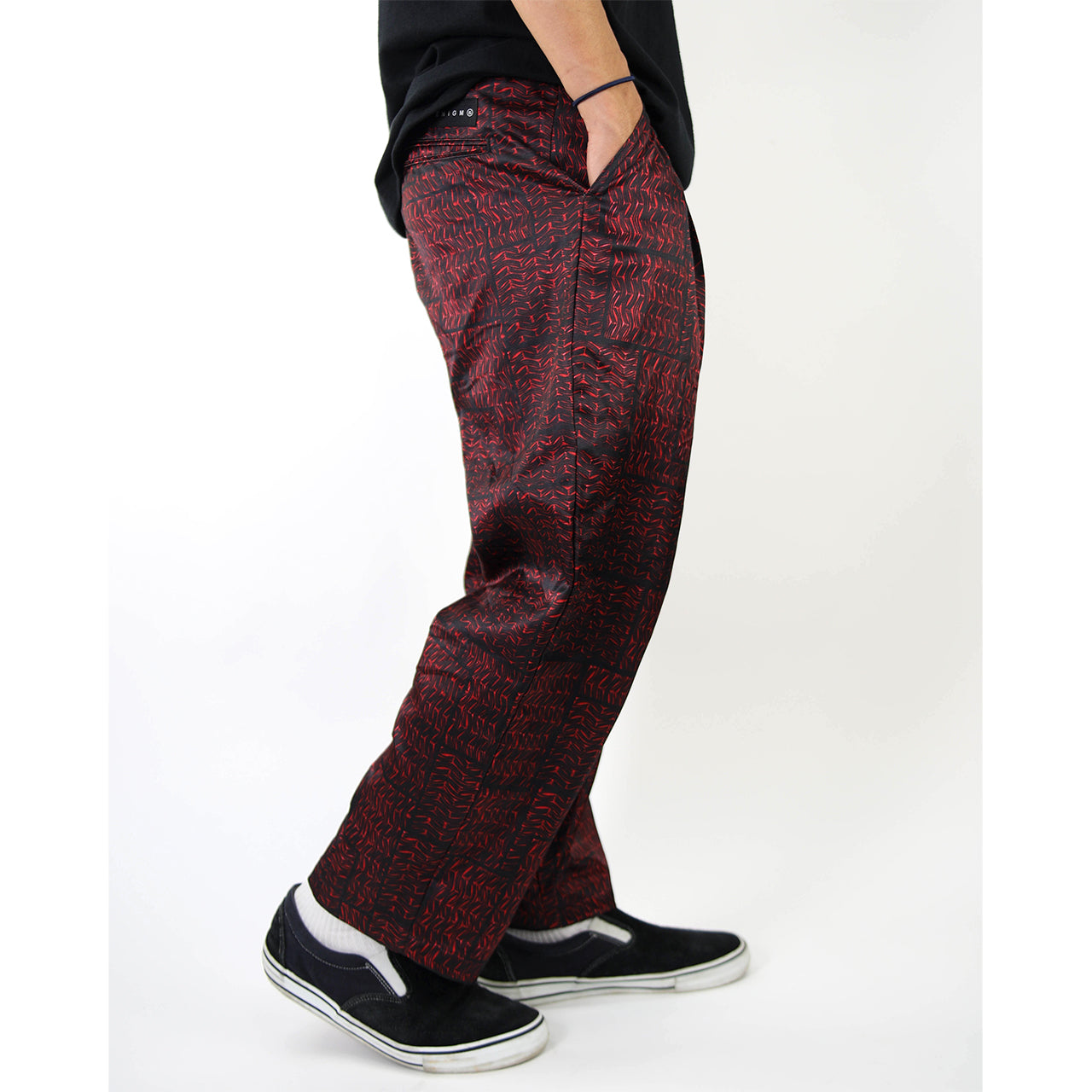 KAWARA PATCHWORK PANTS【RED】