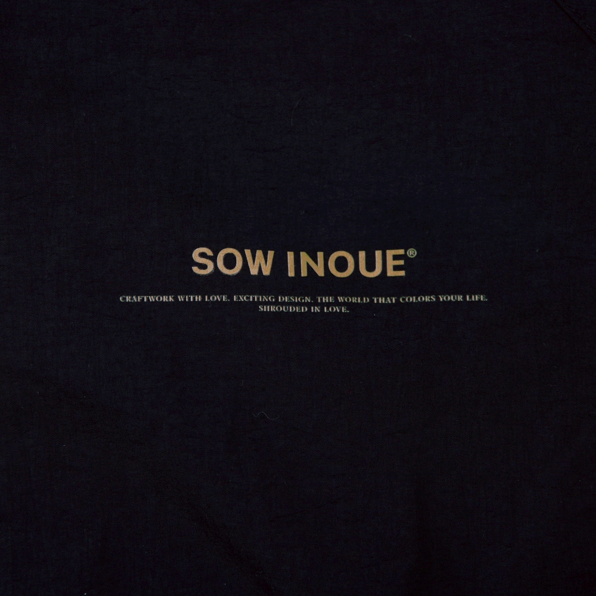 如意輪観音 NYLONJACKET [BLACK]