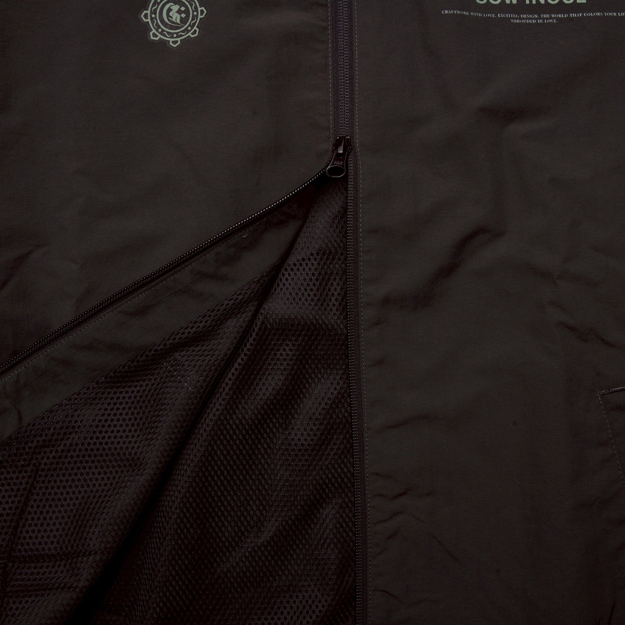 如意輪観音 NYLONJACKET [OLIVE]