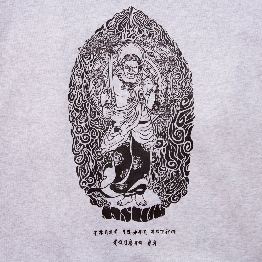 不動明王 CREWNECK 【ASH】