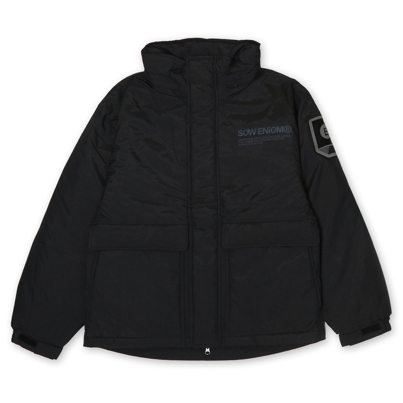 SOW ENiGM@ NYLON JACKET [BLACK]