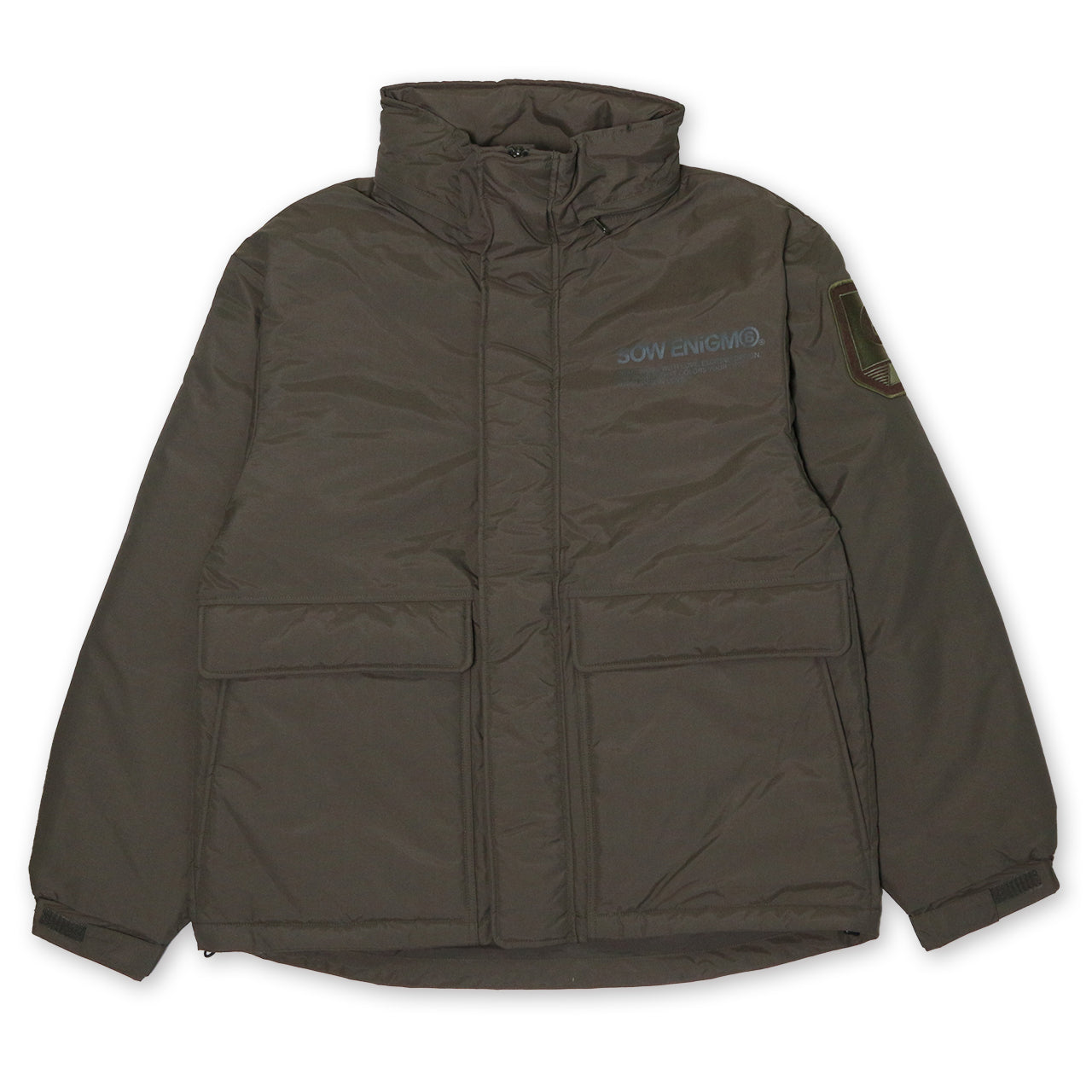 SOW ENiGM@ NYLON JACKET [OLIVE]