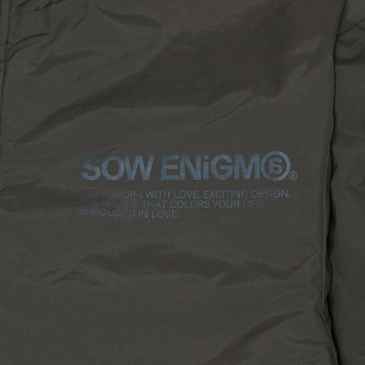 SOW ENiGM@ NYLON JACKET [OLIVE]