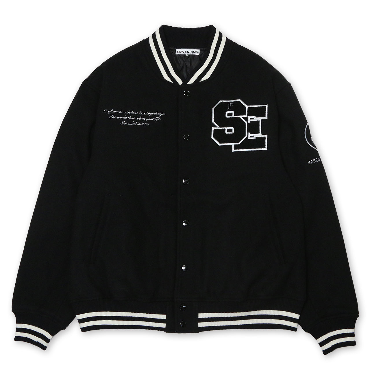 SOW ENiGM@ STADIUM JACKET [BLACK]