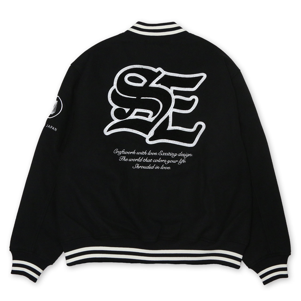 SOW ENiGM@ STADIUM JACKET [BLACK]